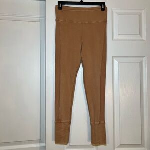 Free People Movement Hot Shot Leggings Toasted Coconut Women’s Small